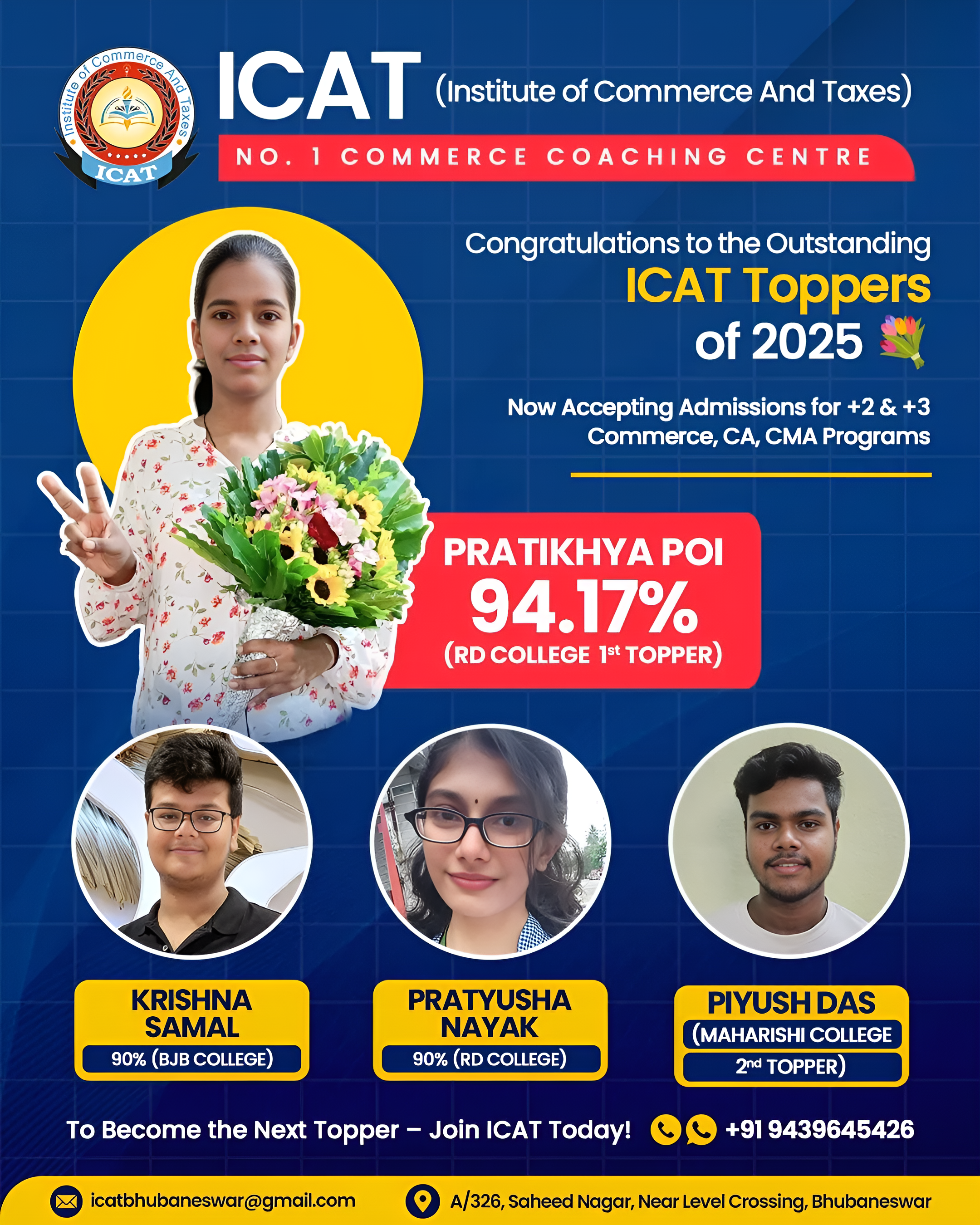 icatodisha | Best Coaching for Commerce in Bhubaneswar, Odisha >> Topper Img icatodisha | Best Coaching for Commerce in Bhubaneswar, Odisha >> Topper Img